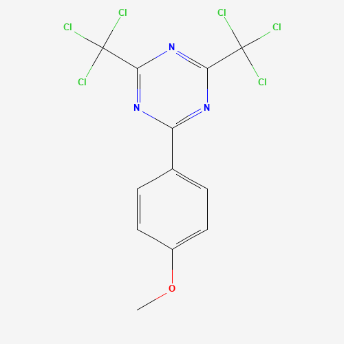 3584-23-4 2-(4-Methoxyphenyl)-4,6-bis(trichloromethyl)-1,3,5-triazine chemical structure
