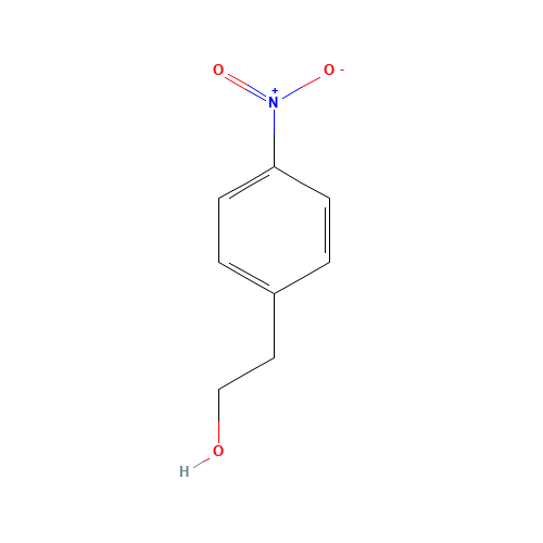100-27-6 4-Nitrobenzeneethanol chemical structure