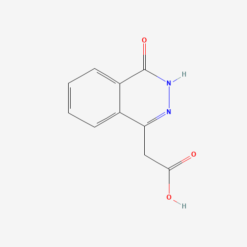 25947-11-9 (4-OXO-3,4-DIHYDROPHTHALAZIN-1-YL)ACETIC ACID chemical structure
