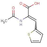 68762-59-4 2-(Acetylamino)-3-(2-thienyl)-2-propenoicacid chemical structure