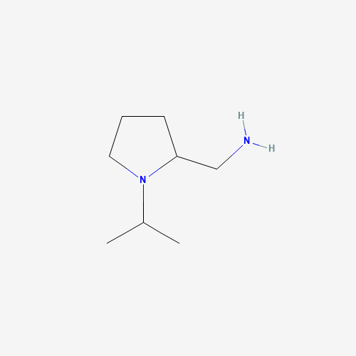26116-15-4 (1-ISOPROPYL-2-PYRROLIDINYL)METHYLAMINE chemical structure