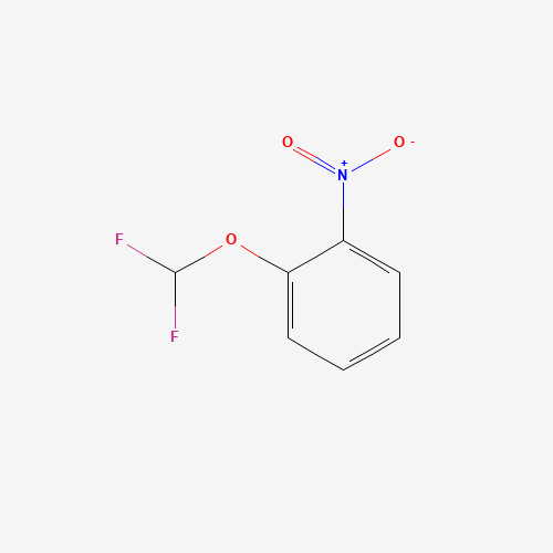 22225-77-0 2-(DIFLUOROMETHOXY)NITROBENZENE chemical structure