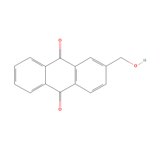 17241-59-7 2-(HYDROXYMETHYL)ANTHRAQUINONE chemical structure
