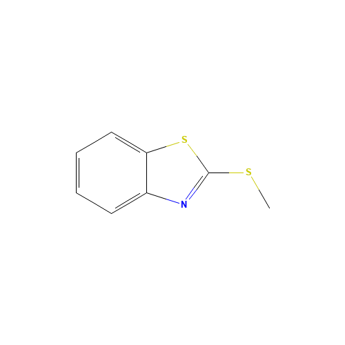 615-22-5 2-Methylmercaptobenzothiazole chemical structure