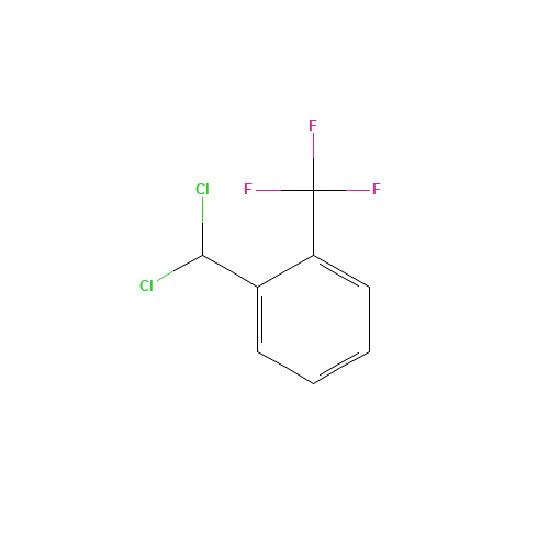 707-72-2 2-(TRIFLUOROMETHYL)BENZAL CHLORIDE chemical structure