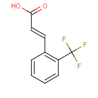 2062-25-1 2-(Trifluoromethyl)cinnamic acid chemical structure