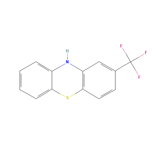 92-30-8 2-(Trifluoromethyl)phenothiazine chemical structure