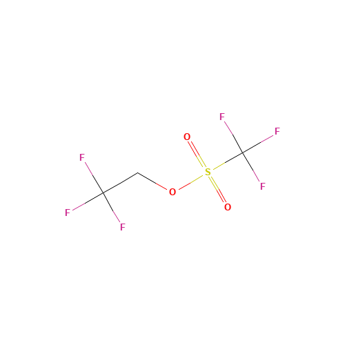 6226-25-1 2,2,2-Trifluoroethyl trifluoromethanesulfonate chemical structure