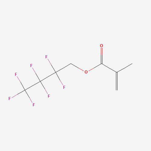 13695-31-3 1H,1H-HEPTAFLUOROBUTYL METHACRYLATE chemical structure