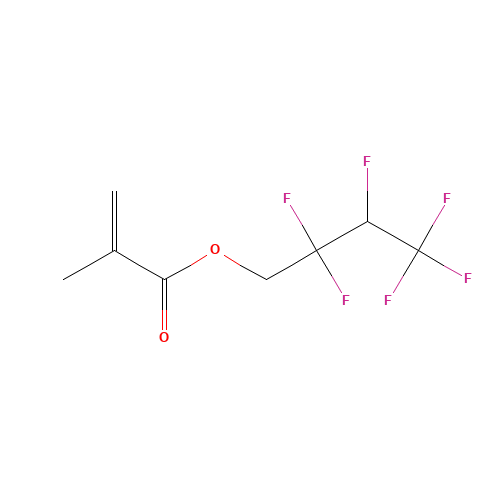 36405-47-7 2,2,3,4,4,4-Hexafluorobutyl methacrylate chemical structure