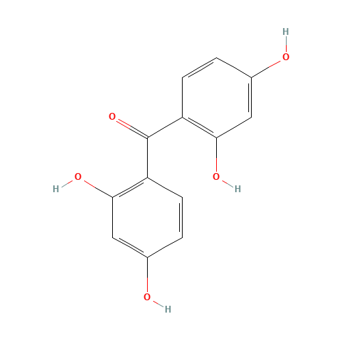131-55-5 2,2',4,4'-Tetrahydroxybenzophenone chemical structure