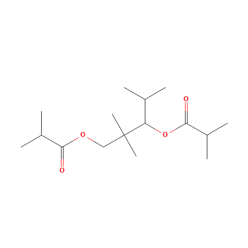 6846-50-0 2,2,4-TRIMETHYL-1,3-PENTANEDIOL DIISOBUTYRATE chemical structure