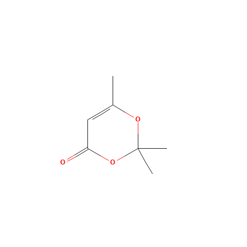 5394-63-8 2,2,6-Trimethyl-4H-1,3-dioxin-4-one chemical structure