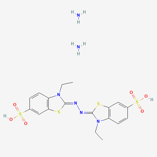 30931-67-0 Diammonium 2,2'-azino-bis(3-ethylbenzothiazoline-6-sulfonate) chemical structure