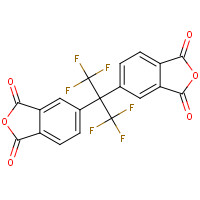 1107-00-2 4,4'-(Hexafluoroisopropylidene)diphthalic anhydride chemical structure