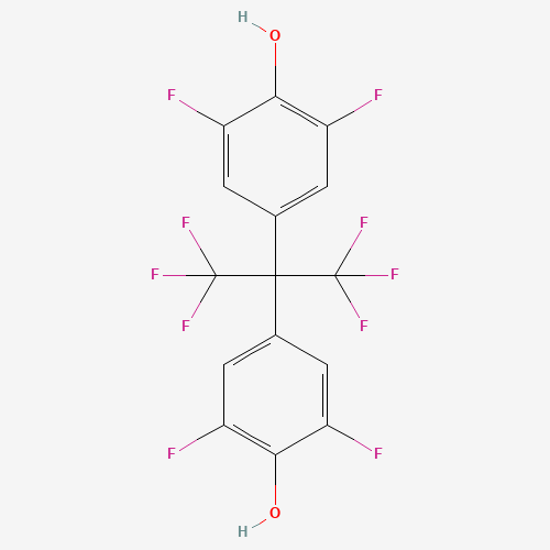 114611-30-2 2,2-BIS(3,5-DIFLUORO-4-HYDROXYPHENYL)HEXAFLUOROPROPANE chemical structure
