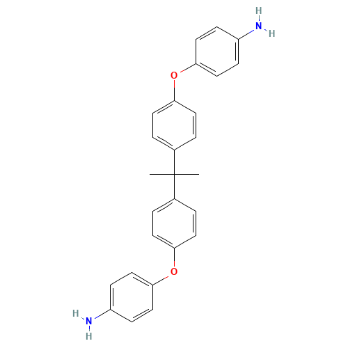 13080-86-9 4,4'-(4,4'-Isopropylidenediphenyl-1,1'-diyldioxy)dianiline chemical structure