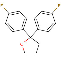 59455-10-6 2,2-bis(4-fluorophenyl)tetrahydrofuran chemical structure
