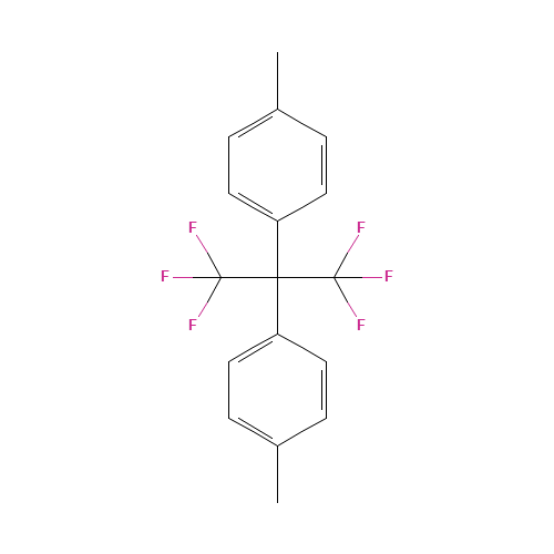1095-77-8 2,2-Bis(4-methylphenyl)hexafluoropropane chemical structure