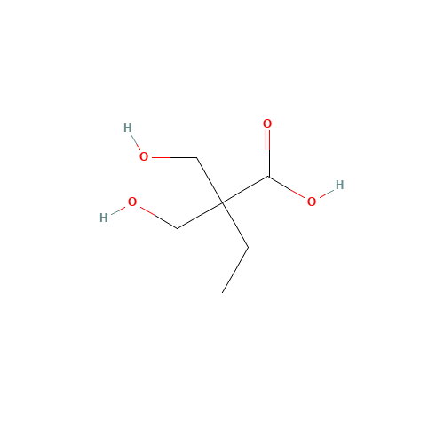 10097-02-6 2,2-Bis(hydroxymethyl)butyric acid chemical structure