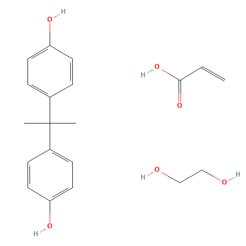 41637-38-1 BISPHENOL A ETHOXYLATE DIMETHACRYLATE chemical structure