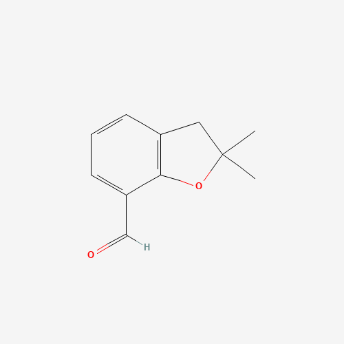 38002-88-9 2,2-DIMETHYL-2,3-DIHYDRO-1-BENZOFURAN-7-CARBALDEHYDE chemical structure
