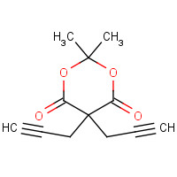 145544-03-2 2,2-DIMETHYL-5,5-DIPROP-2-YNYL-1,3-DIOXANE-4,6-DIONE chemical structure