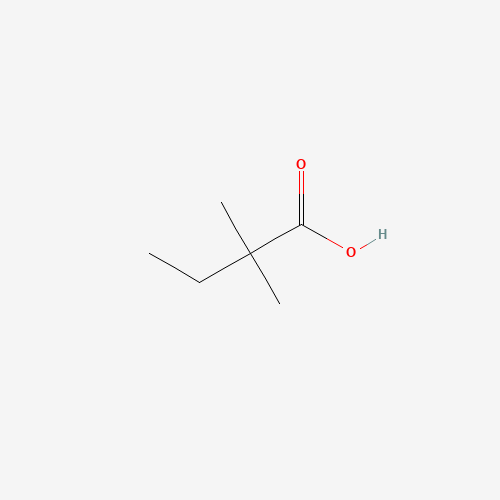 595-37-9 2,2-Dimethylbutyric acid chemical structure