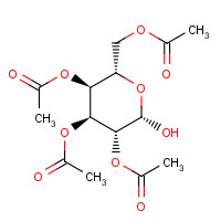3947-62-4 2,3,4,6-TETRA-O-ACETYL-BETA-D-GLUCOPYRANOSE chemical structure