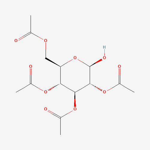 3947-62-4 2,3,4,6-TETRA-O-ACETYL-BETA-D-GLUCOPYRANOSE chemical structure