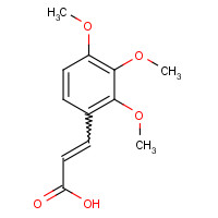 33130-03-9 trans-2,3,4-Trimethoxycinnamic acid chemical structure