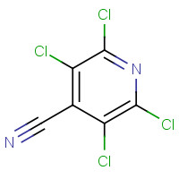 16297-06-6 2,3,5,6-TETRACHLOROISONICOTINONITRILE chemical structure