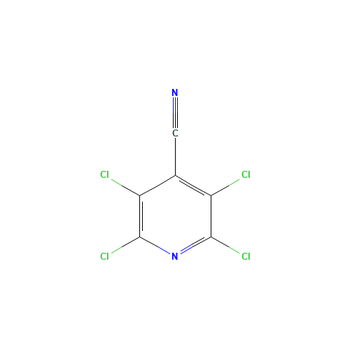 16297-06-6 2,3,5,6-TETRACHLOROISONICOTINONITRILE chemical structure