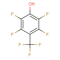 2787-79-3 2,3,5,6-TETRAFLUORO-4-(TRIFLUOROMETHYL)PHENOL chemical structure