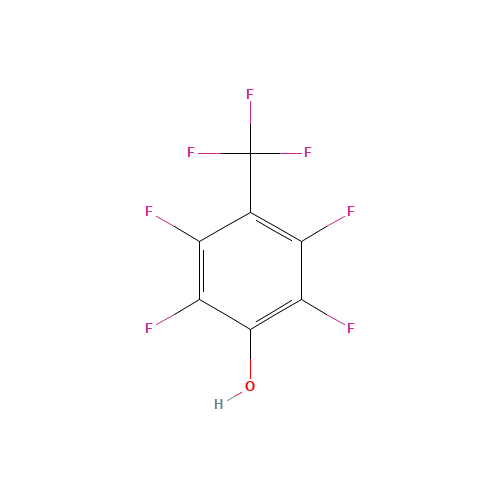 2787-79-3 2,3,5,6-TETRAFLUORO-4-(TRIFLUOROMETHYL)PHENOL chemical structure