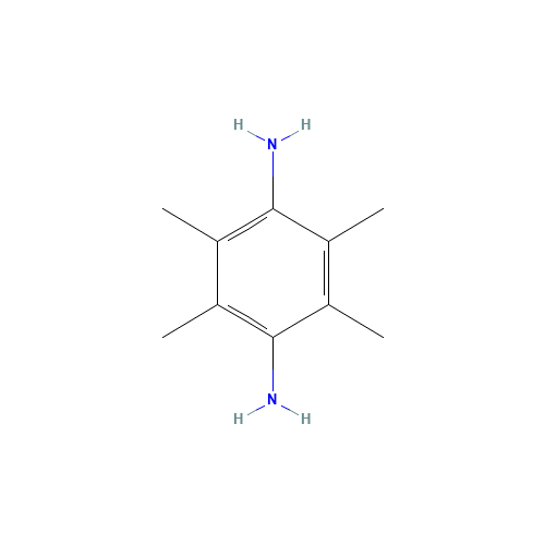 3102-87-2 2,3,5,6-TETRAMETHYL-1,4-PHENYLENEDIAMINE chemical structure