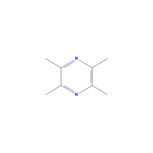 1124-11-4 Tetramethylpyrazine chemical structure