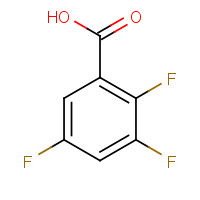 654-87-5 2,3,5-TRIFLUOROBENZOIC ACID chemical structure