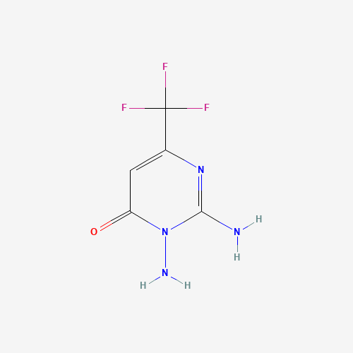95095-71-9 2,3-DIAMINO-6-(TRIFLUOROMETHYL)-4(3H)-PYRIMIDINONE chemical structure