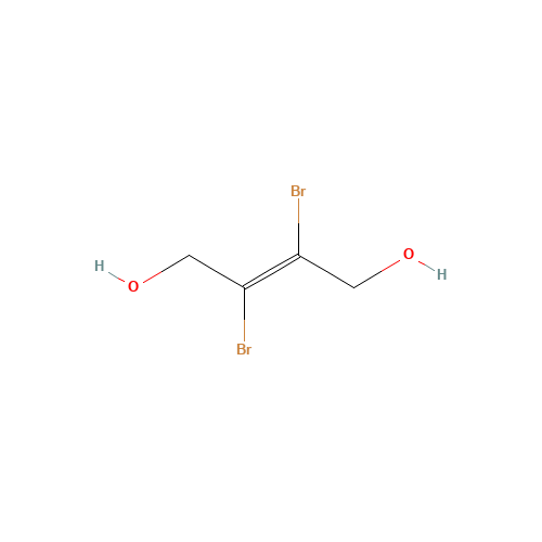 3234-02-4 trans-2,3-Dibromo-2-butene-1,4-diol chemical structure