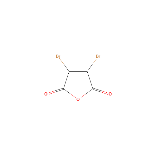 1122-12-9 DIBROMOMALEIC ANHYDRIDE chemical structure