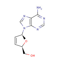 7057-48-9 2',3'-DIDEOXY-2',3'-DIDEHYDROADENOSINE chemical structure