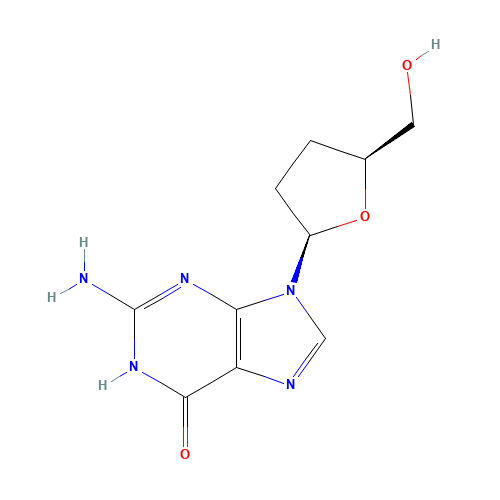 85326-06-3 2',3'-Dideoxyguanosine chemical structure