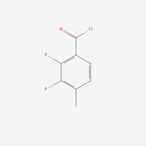 261763-38-6 2,3-DIFLUORO-4-METHYLBENZOYL CHLORIDE chemical structure