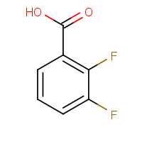 18355-75-4 2,3-DIFLUOROBENZOIC ACID chemical structure