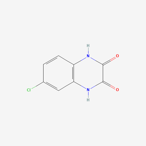 6639-79-8 6-CHLORO-2,3-DIOXO-1,2,3,4-TETRAHYDROQUINOXALINE chemical structure