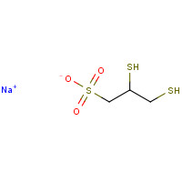4076-02-2 Sodium 2,3-dimercapto-1-propanesulfonate chemical structure