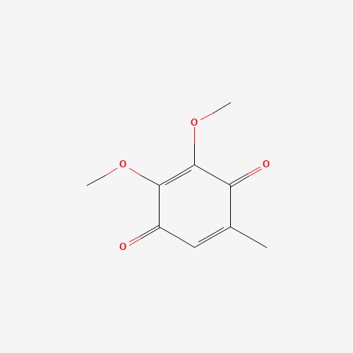605-94-7 2,3-Dimethoxy-5-methyl-p-benzoquinone chemical structure