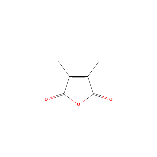 766-39-2 2,3-Dimethylmaleic anhydride chemical structure