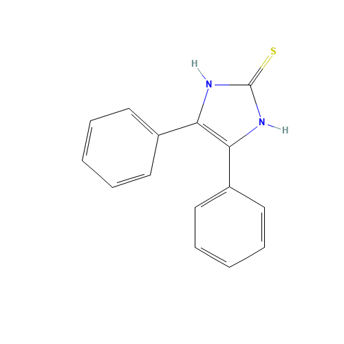 2349-58-8 4,5-DIPHENYL-2-IMIDAZOLETHIOL chemical structure